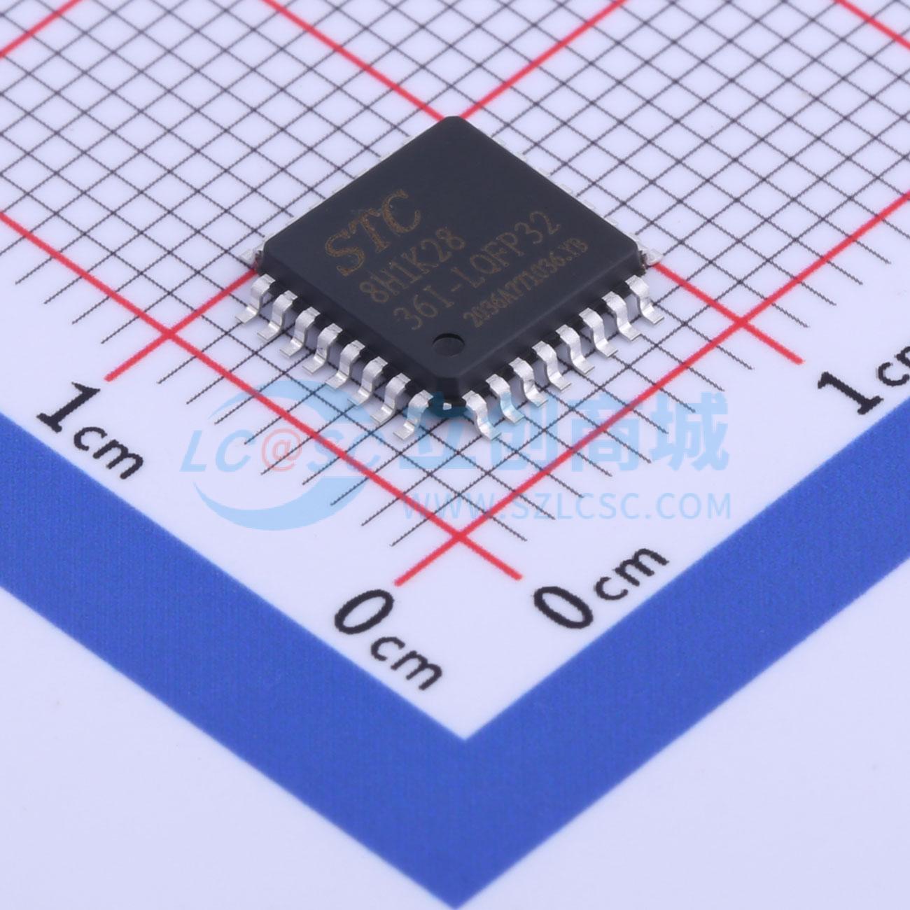Vi điều khiển MCU STC8H1K28-36I-LQFP32 LQFP-32(7x7) - Techcore Việt Nam