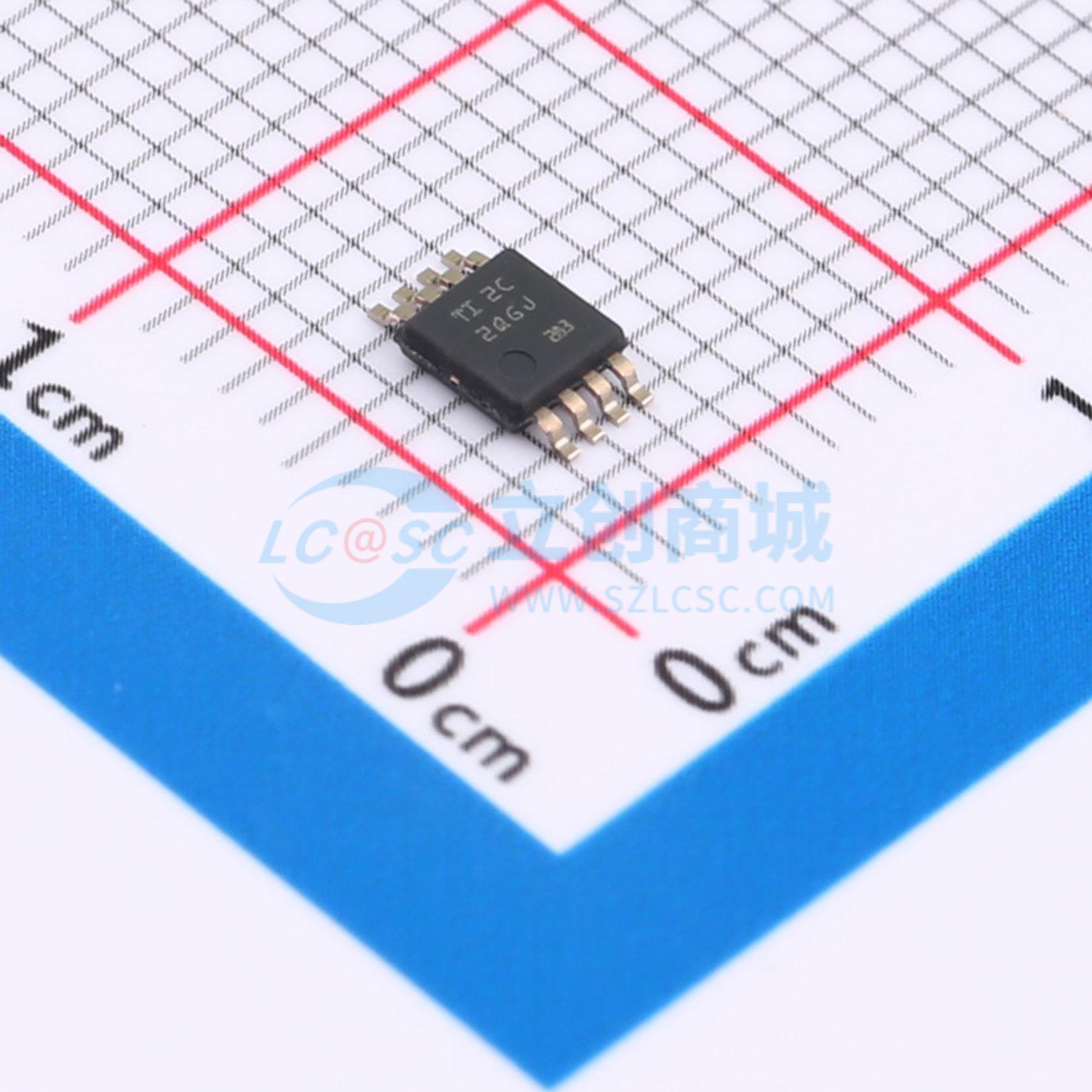IC Khuếch Đại Thuật Toán Đầu Vào FET OPA2828IDGNR Texas Instruments HVSSOP-8 2 kênh 36 V 45 MHz - Techcore Việt Nam