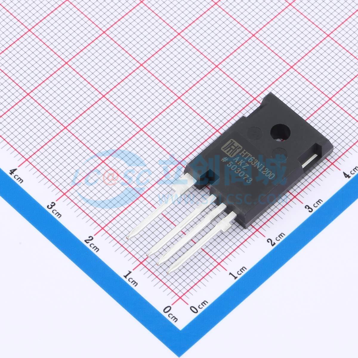 MOSFET SiC HT63N1200AKZ HTCSEMI TO-247-4L 63A - Techcore Việt Nam