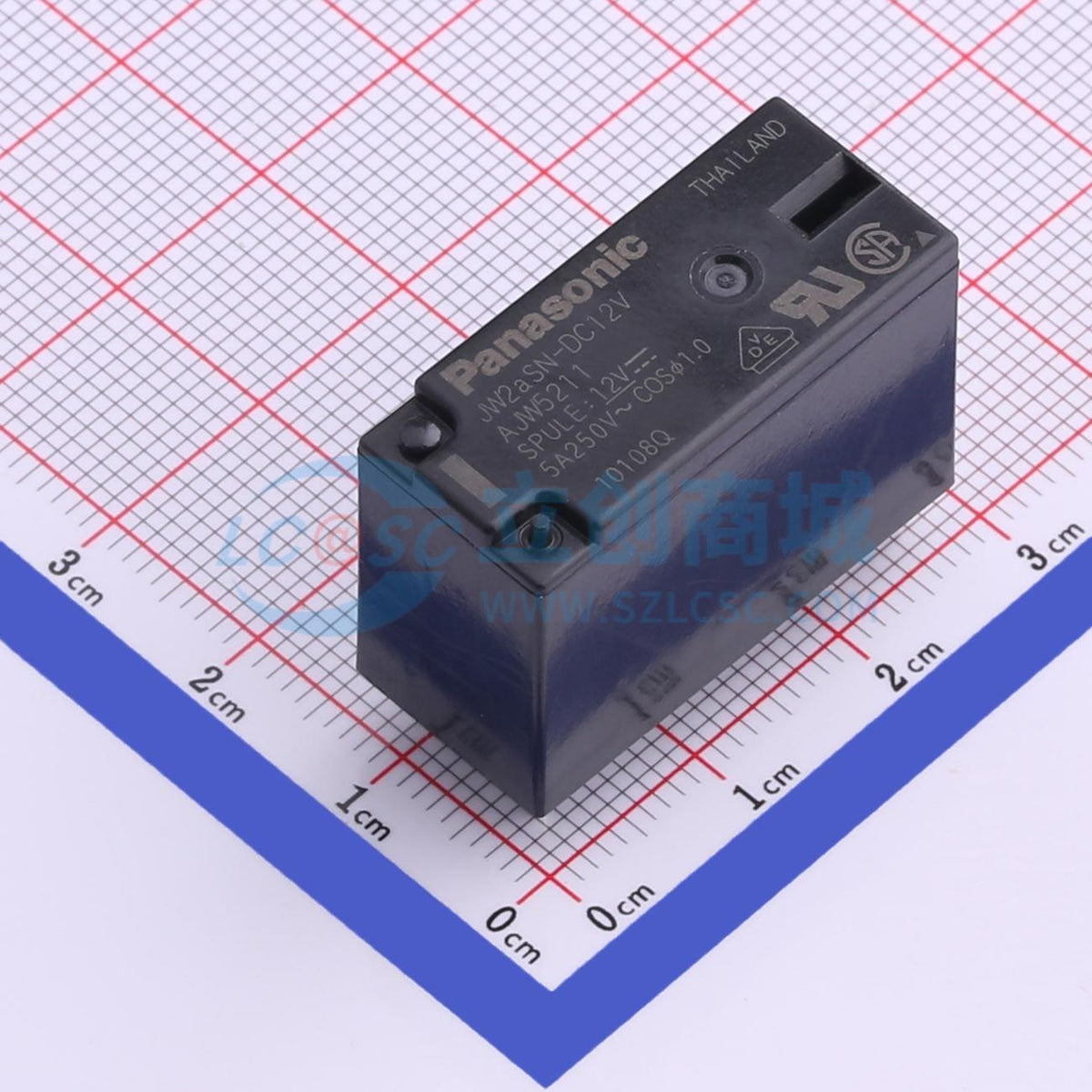 Rơ-le công suất AJW5211 PANASONIC 12V DIP,28.6x12.8mm - Techcore Việt Nam