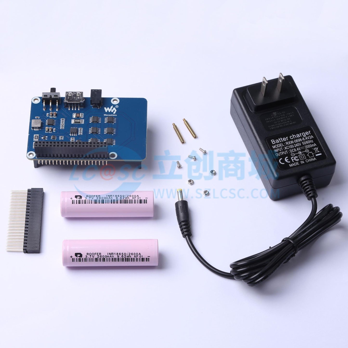 Module Giao Tiếp UPS-HAT Waveshare I2C Dùng Cho Hệ Thống Nhúng - Techcore Việt Nam