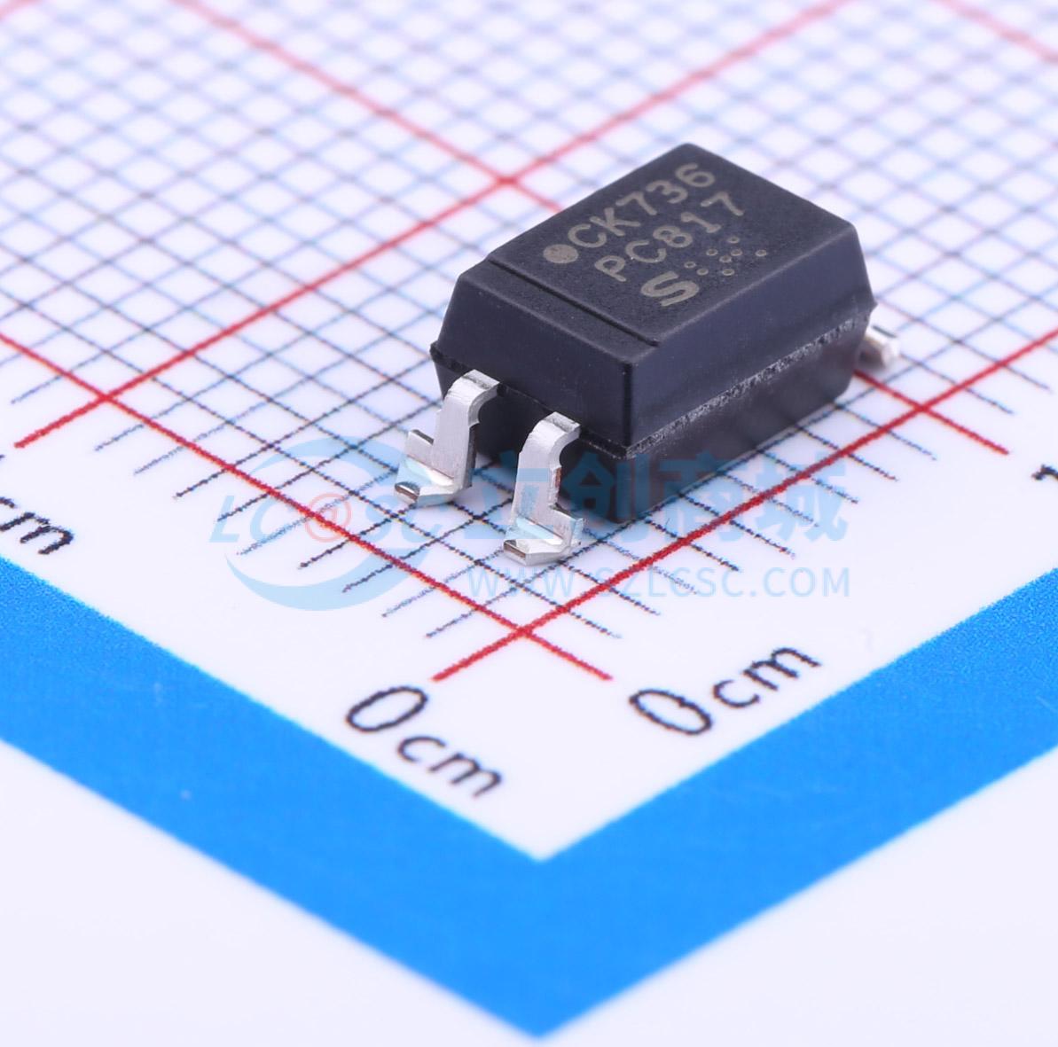Optocoupler transistor PC817X3NIP1B SHARP SMD-4P 1.2V - Techcore Việt Nam