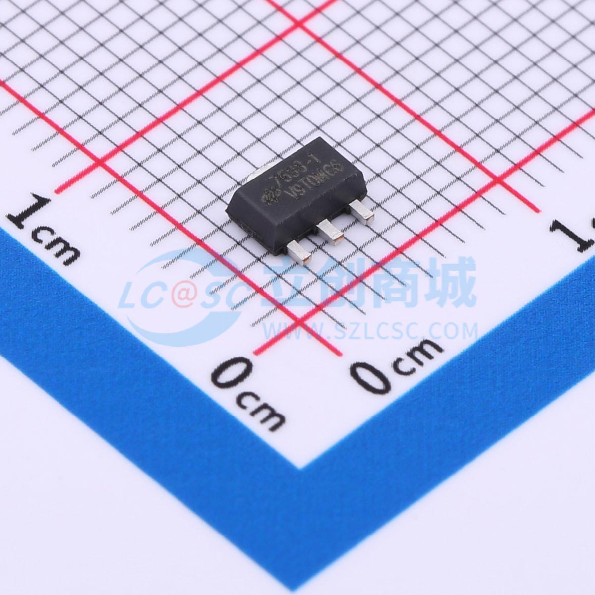 IC ổn áp tuyến tính LDO HT7533-1 HOLTEK SOT-89-3 - Techcore Việt Nam