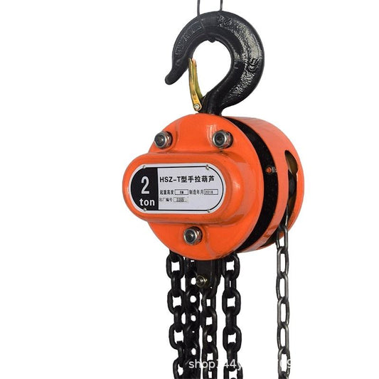 Palang xích kéo tay HSZ 1 tấn, 2 tấn, 3 tấn và 5 tấn – Bản xích 2,5m và 5m