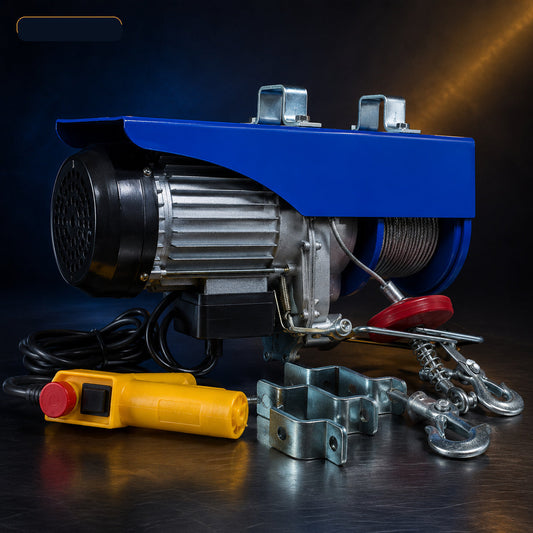Tời Điện Treo PA600 220V Lõi Đồng, Cáp 12M Hoặc 20M – ảnh 2