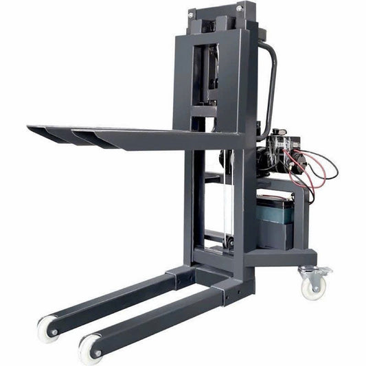 Xe Nâng Hàng Hai Tầng 150Kg, Tời 12V 3500LBS, Cao 1,6M - Techcore Việt Nam