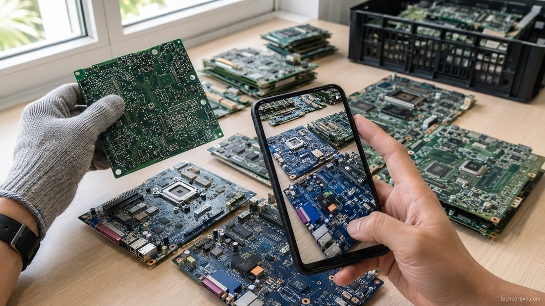 Cách gửi ảnh PCB phế liệu để nhận báo giá nhanh qua Zalo