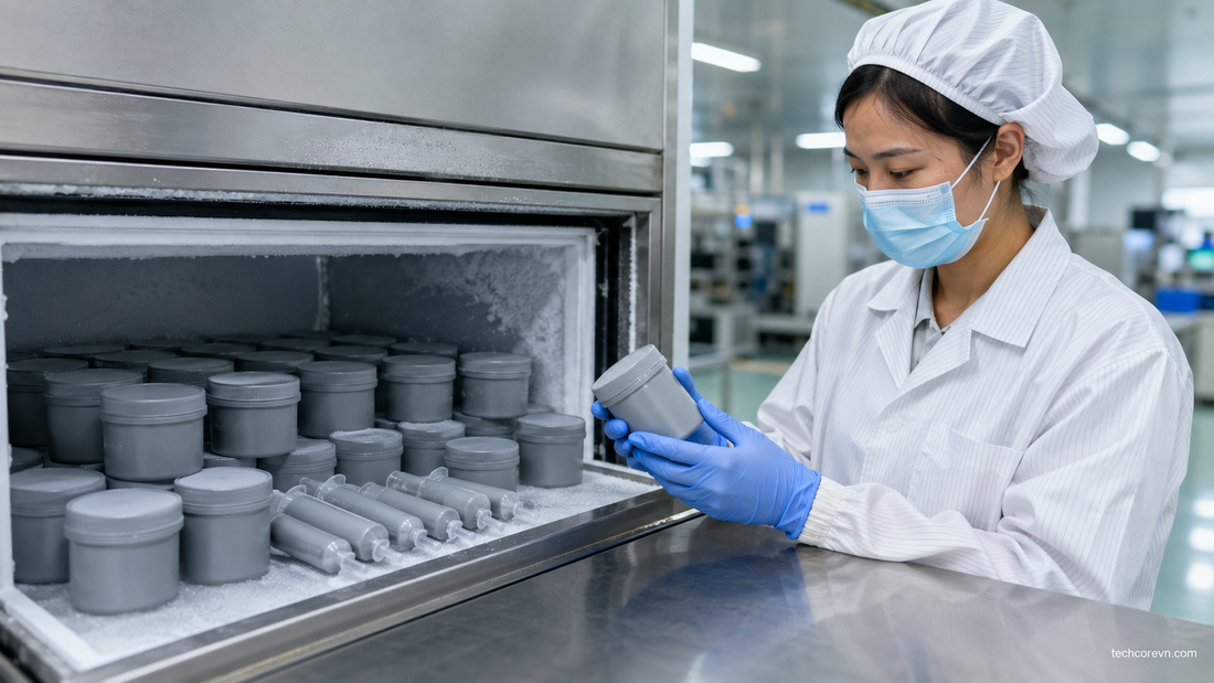 giá kem thiếc tồn kho theo bao bì hạn sử dụng và điều kiện bảo quản