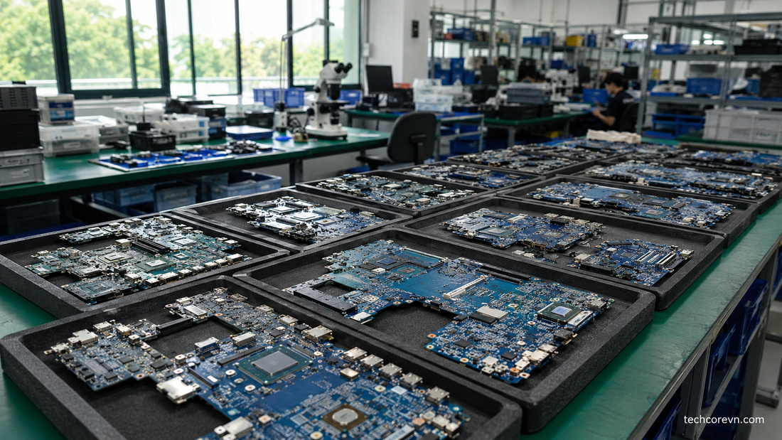 thu mua Bo mạch laptop cũ số lượng lớn theo chip chính mức nguyên vẹn và lô thực tế