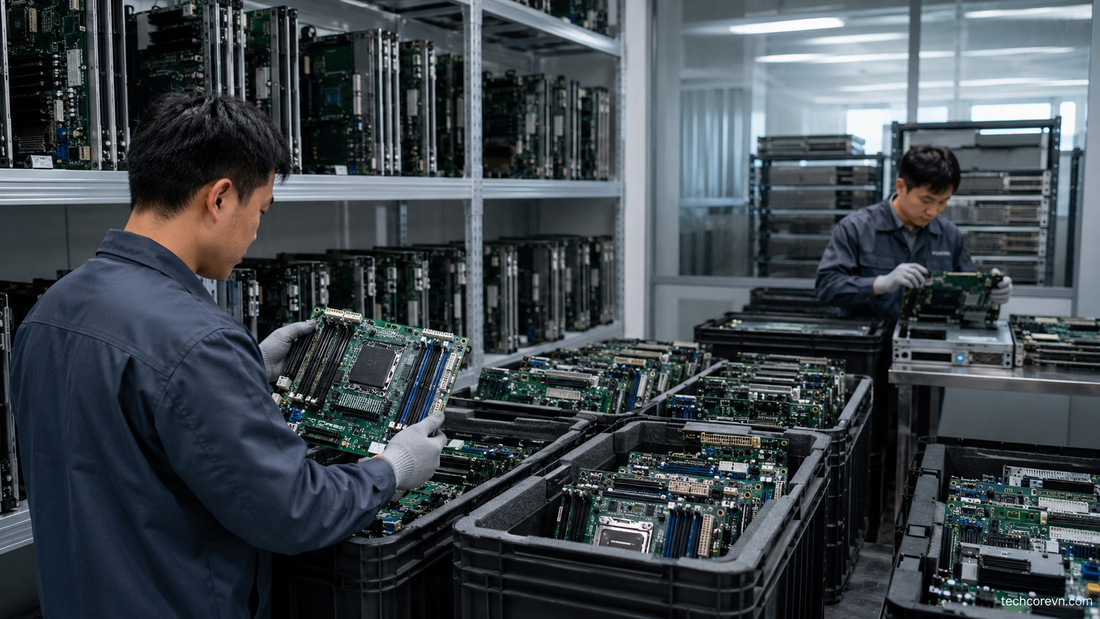 thu mua bo mạch server số lượng lớn cho doanh nghiệp