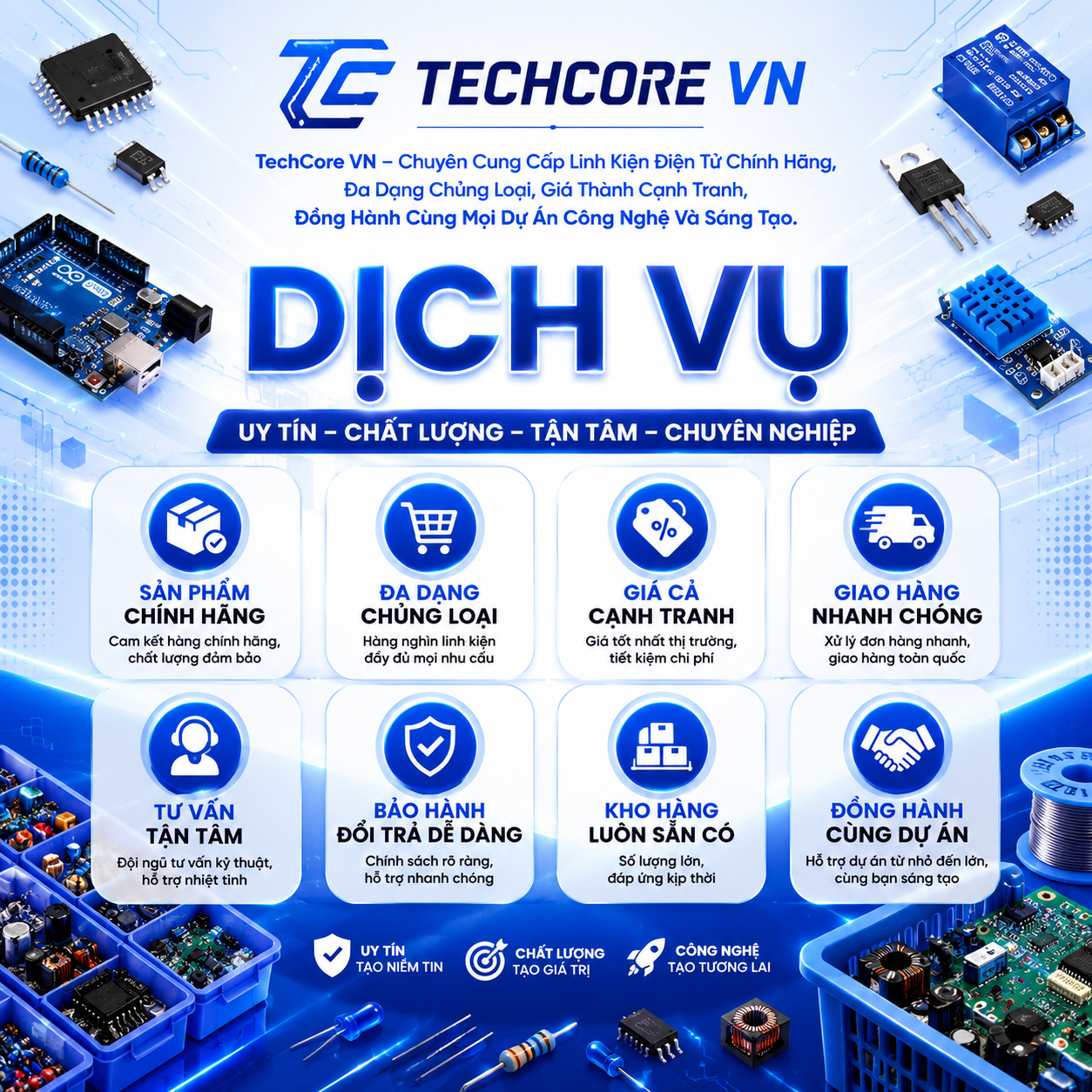 Cung Cấp Linh Kiện Điện Tử