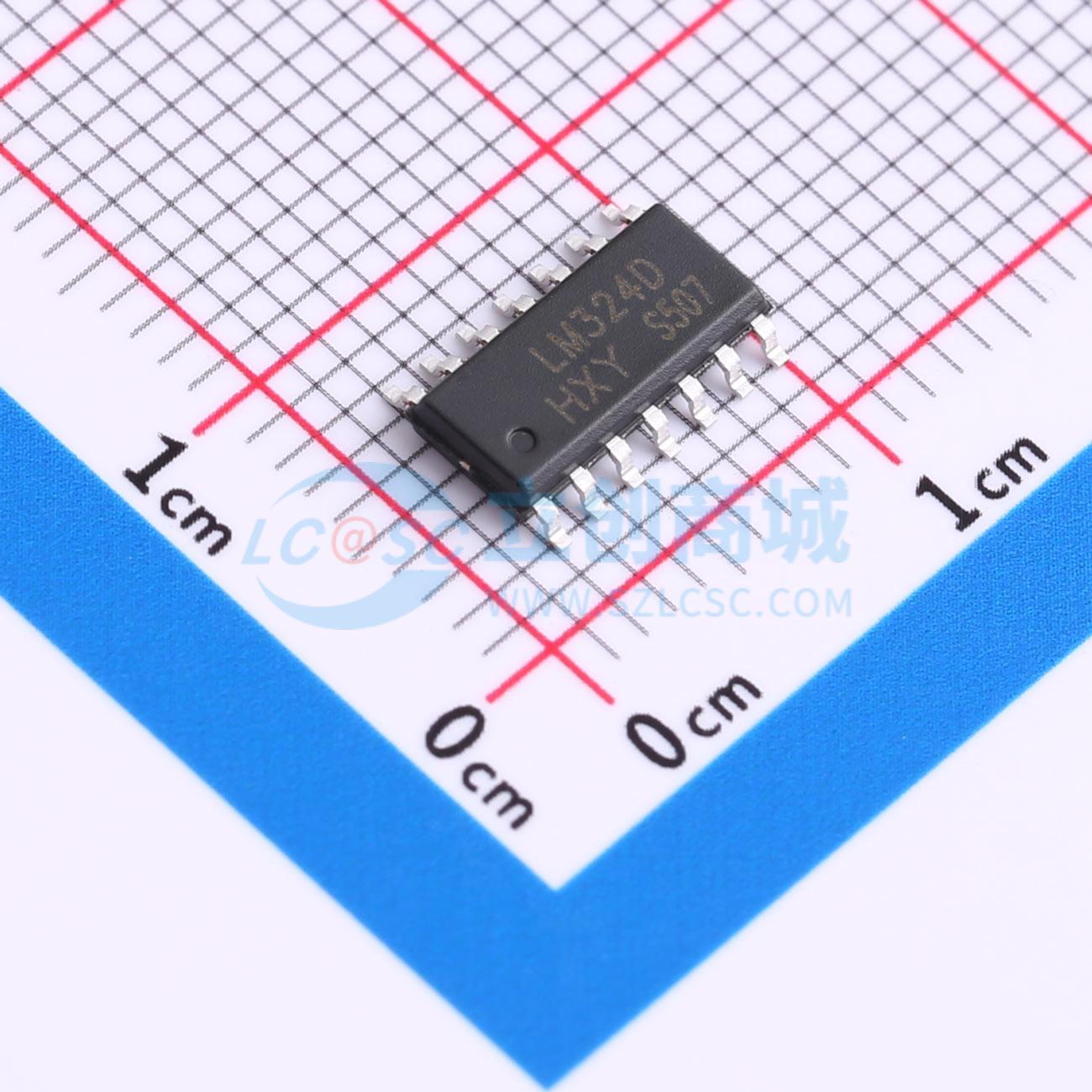 IC Khuếch Đại Thuật Toán LM324 HXY MOSFET SOP-14 4 kênh - Techcore Việt Nam
