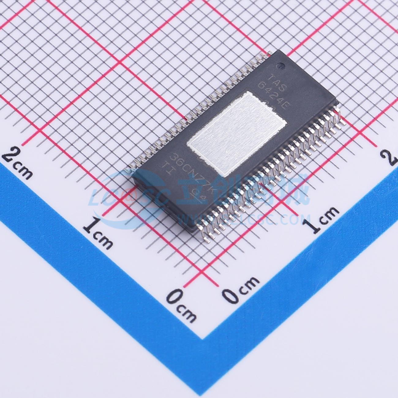 IC Khuếch Đại Công Suất Âm Thanh HSSOP-56 Texas Instruments 4 kênh 4.5–26.4 V 2 MHz Class D 75 W × 4 @ 4Ω - Techcore Việt Nam