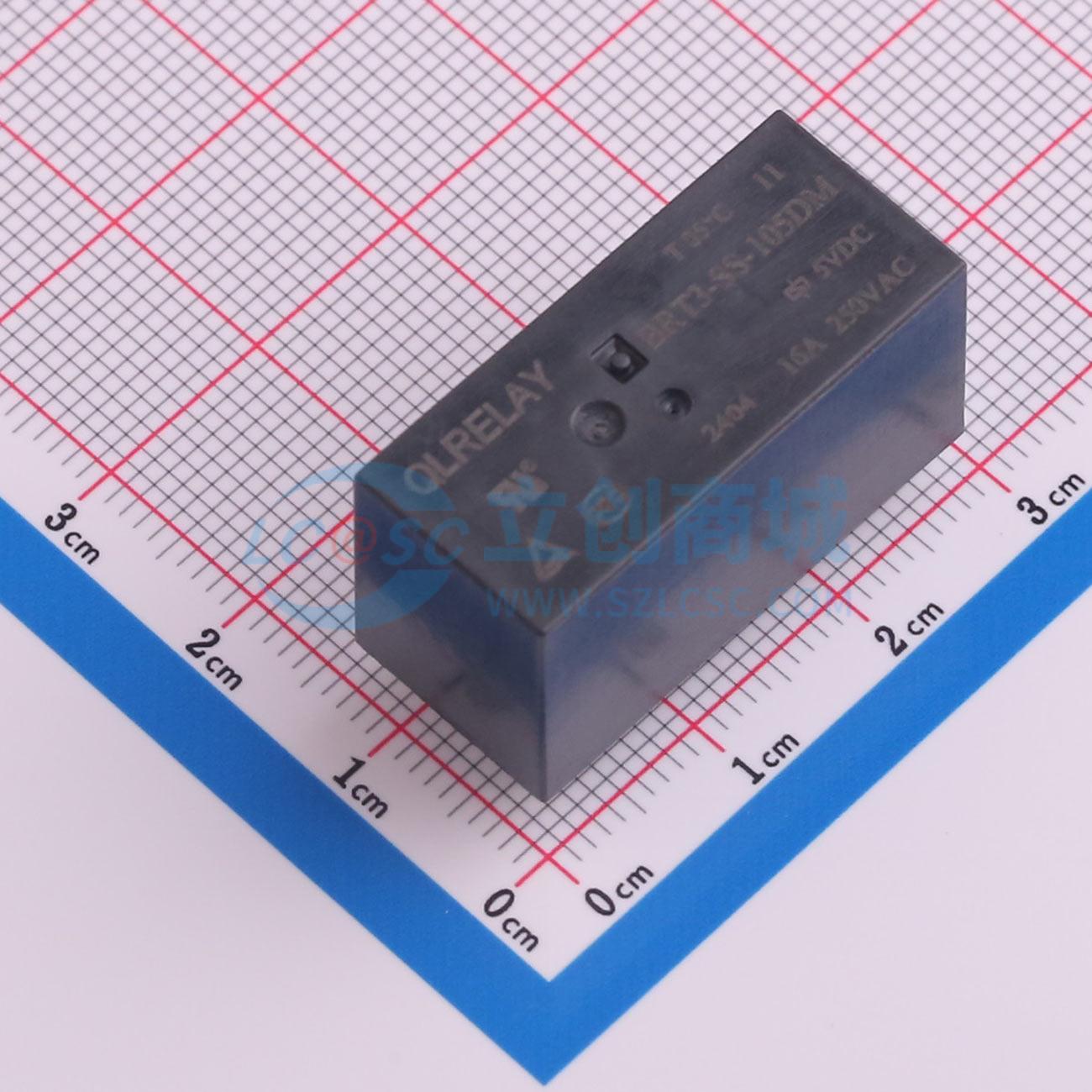 Rơ-le điện tử BRT3-SS-105DM QLRELAY 5V THT,29x12.7mm - Techcore Việt Nam