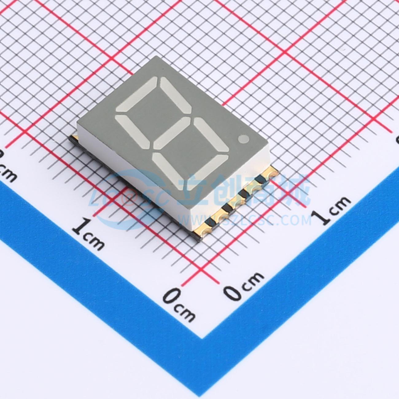 LED 7 đoạn GS4010CB-G Guangcai Display SMD,15x9.2mm - Techcore Việt Nam