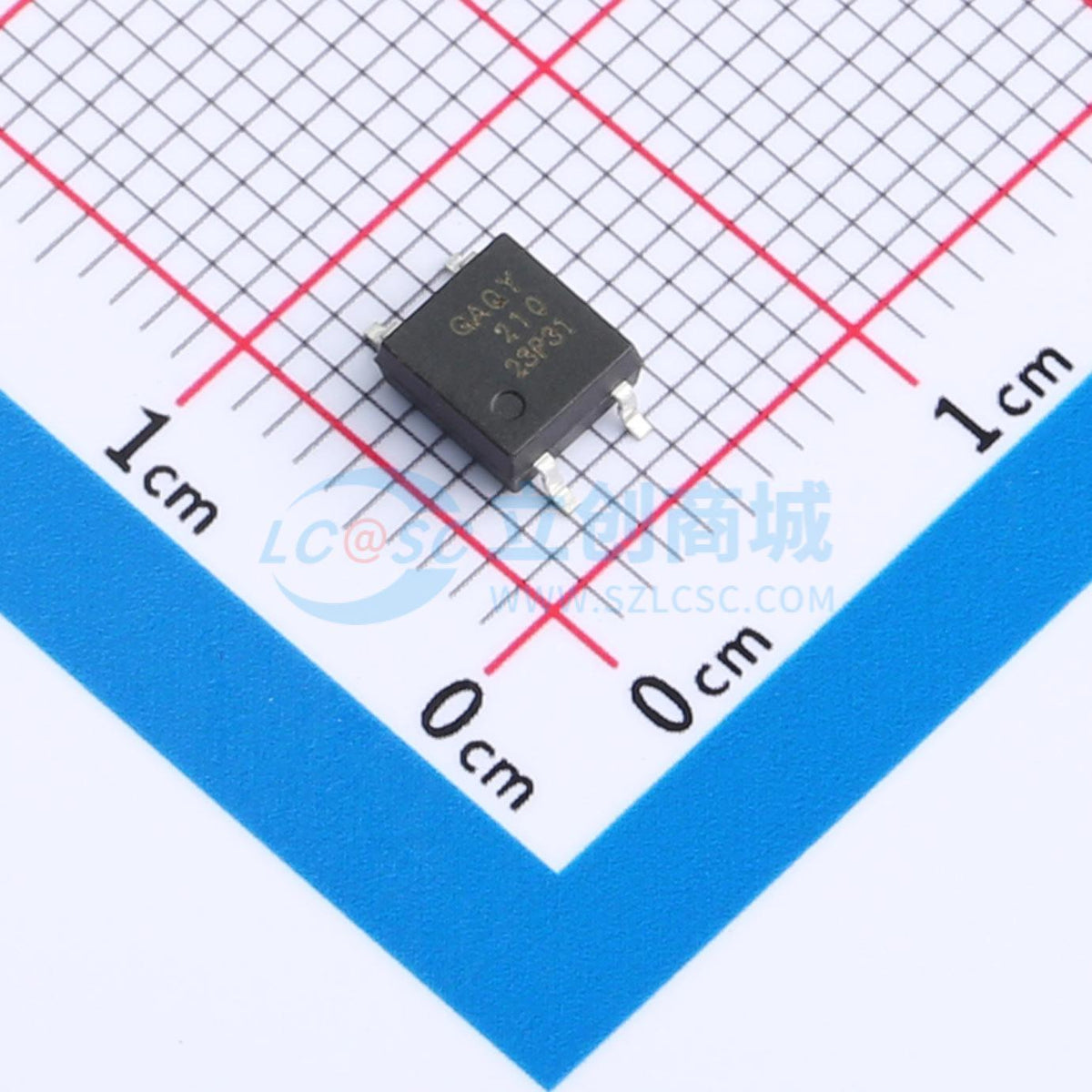 Relay bán dẫn MOS GAQY210S SUPSiC SOP-4 350V - Techcore Việt Nam