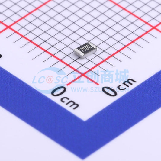 0805W8F7500T5E Điện trở dán SMD UNI-ROYAL
