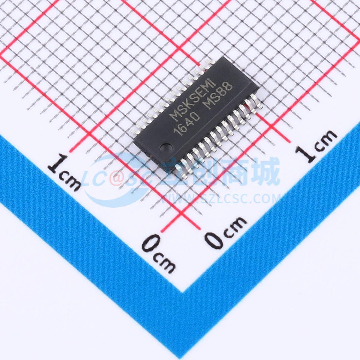 IC điều khiển LED 7 đoạn MS1640(SSOP28) MSKSEMI SSOP-28 1V - Techcore Việt Nam
