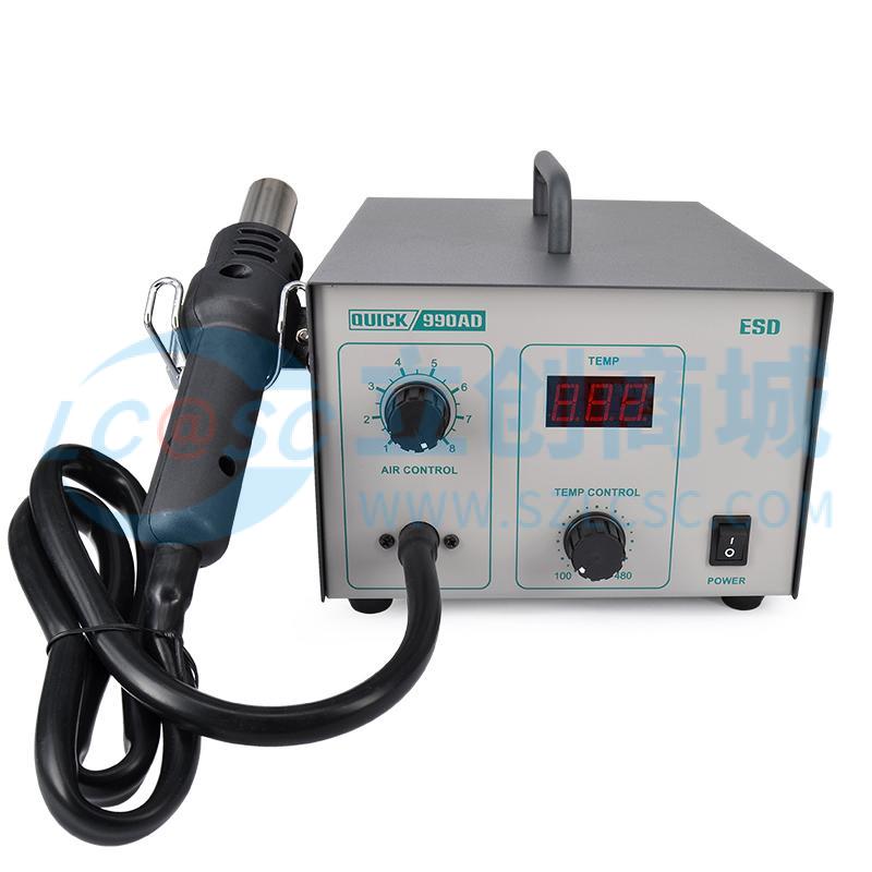 Máy Khò Nhiệt Và Trạm Khò QUICK990AD 420W Chuyên Dùng Sửa Chữa Điện Tử - Techcore Việt Nam