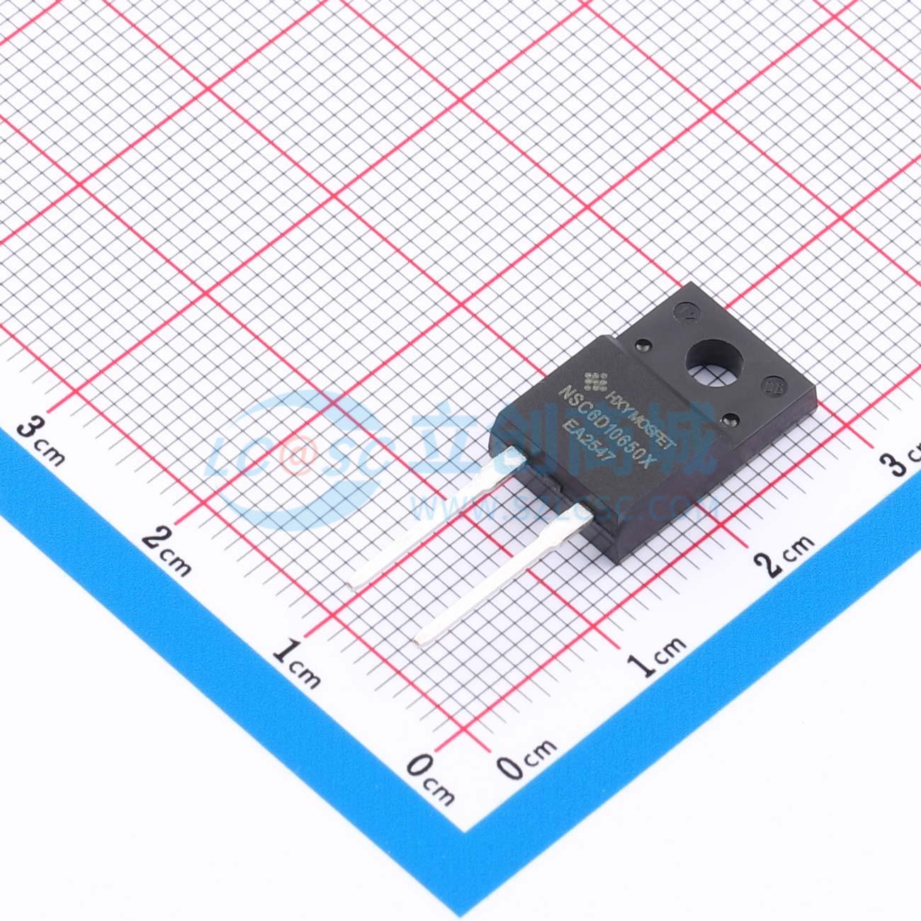 Diode SiC WNSC6D10650X6Q-HXY 22.2A TO-220F-2L 1.37V@10A - Techcore Việt Nam
