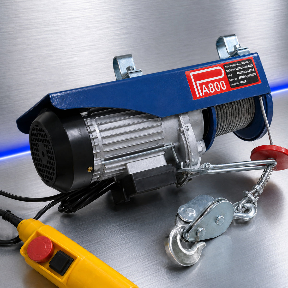 Máy Tời PA800 220V Cáp – PA800 20M + Khiển Xa – ảnh 3