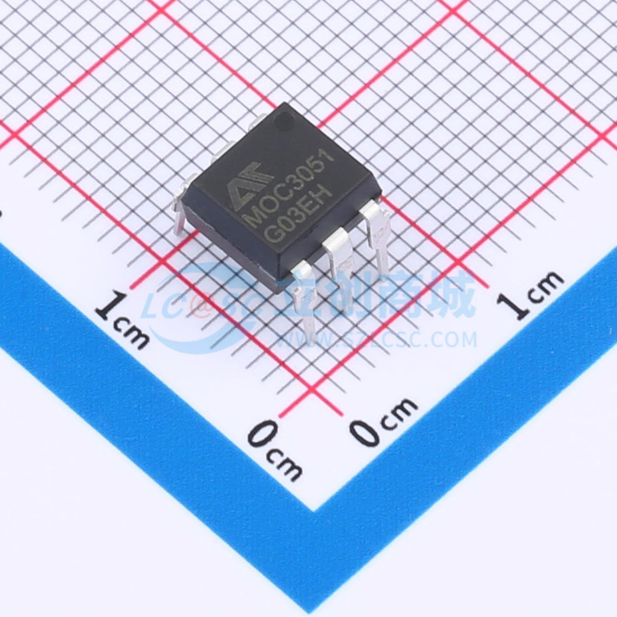 Optocoupler TRIAC MOC3051M AOTE DIP-6 600V - Techcore Việt Nam