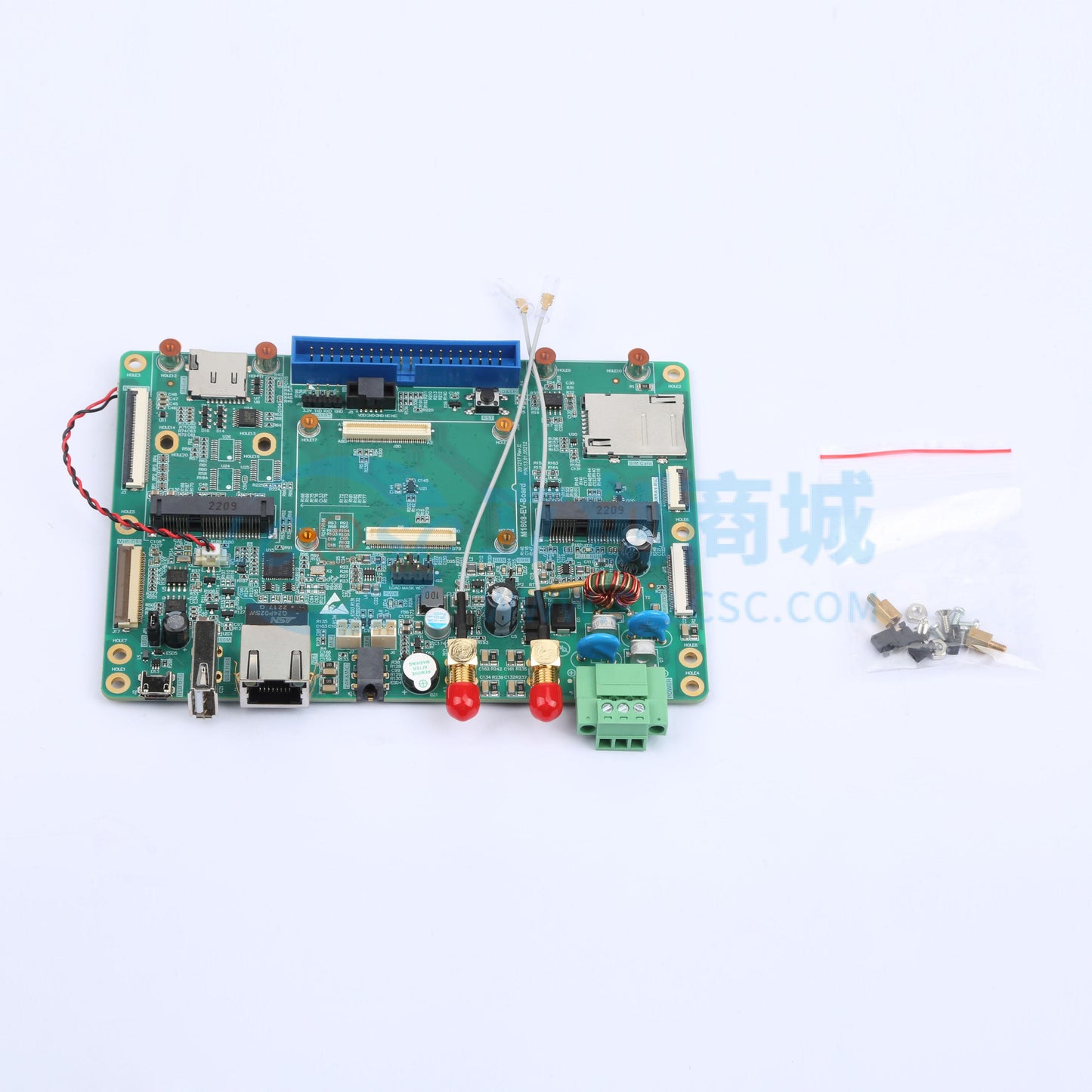 Bo mạch phát triển M1808-ev-board ZLG - Techcore Việt Nam
