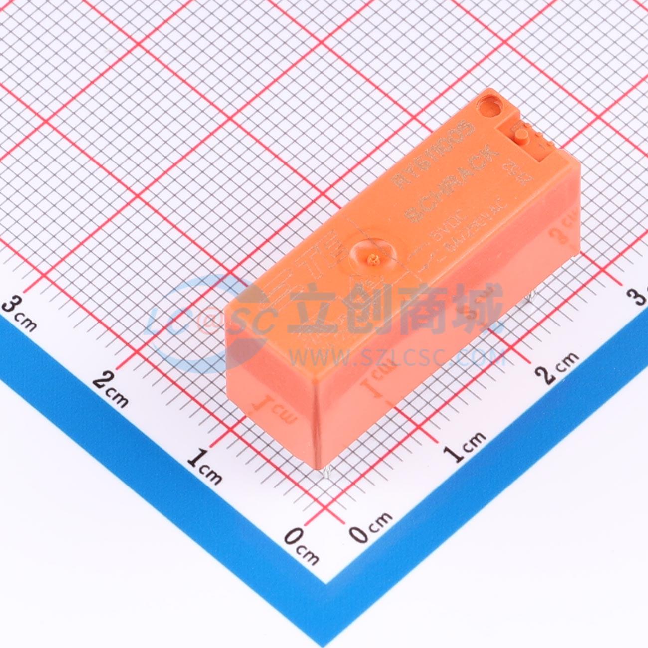 Rơ-le công suất RY611005 TE Connectivity 5V THT,28.5x10.1mm - Techcore Việt Nam