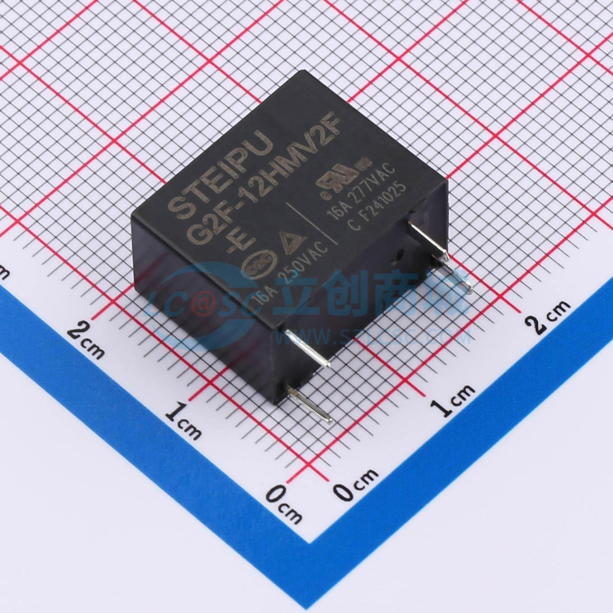 Rơ-le công suất G2F-12HMV2F-E 001 STEIPU 12V THT,18.2x10.2mm - Techcore Việt Nam