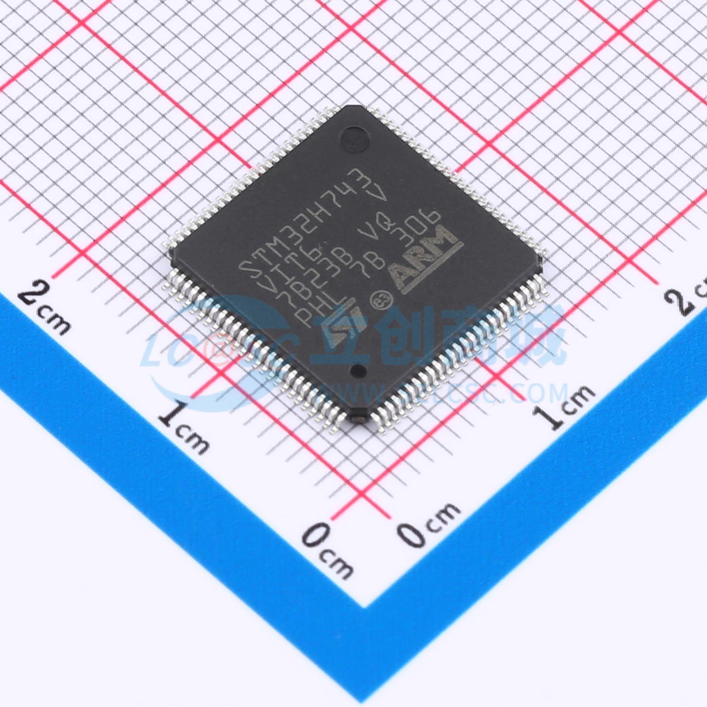 Vi điều khiển MCU STM32H743VIT6 STMicroelectronics LQFP-100(14x14) - Techcore Việt Nam