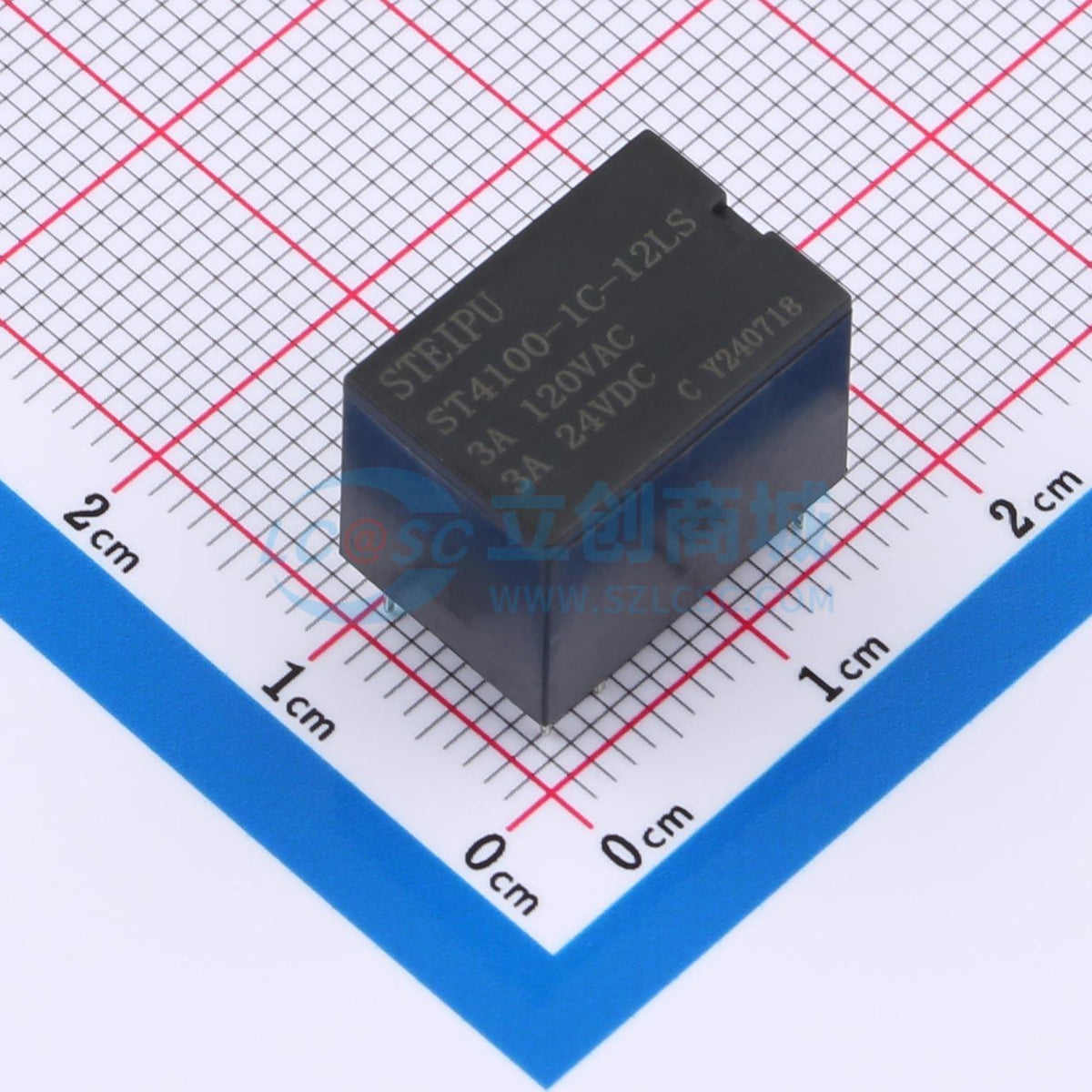 Rơ-le tín hiệu ST4100-1C-12LS STEIPU 12V DIP,15.7x11mm - Techcore Việt Nam