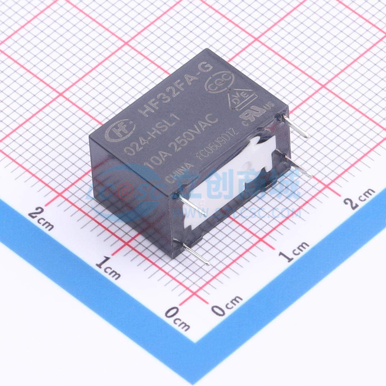 Rơ-le điện tử HF32FA-G/024-HSL1 HF - Techcore Việt Nam