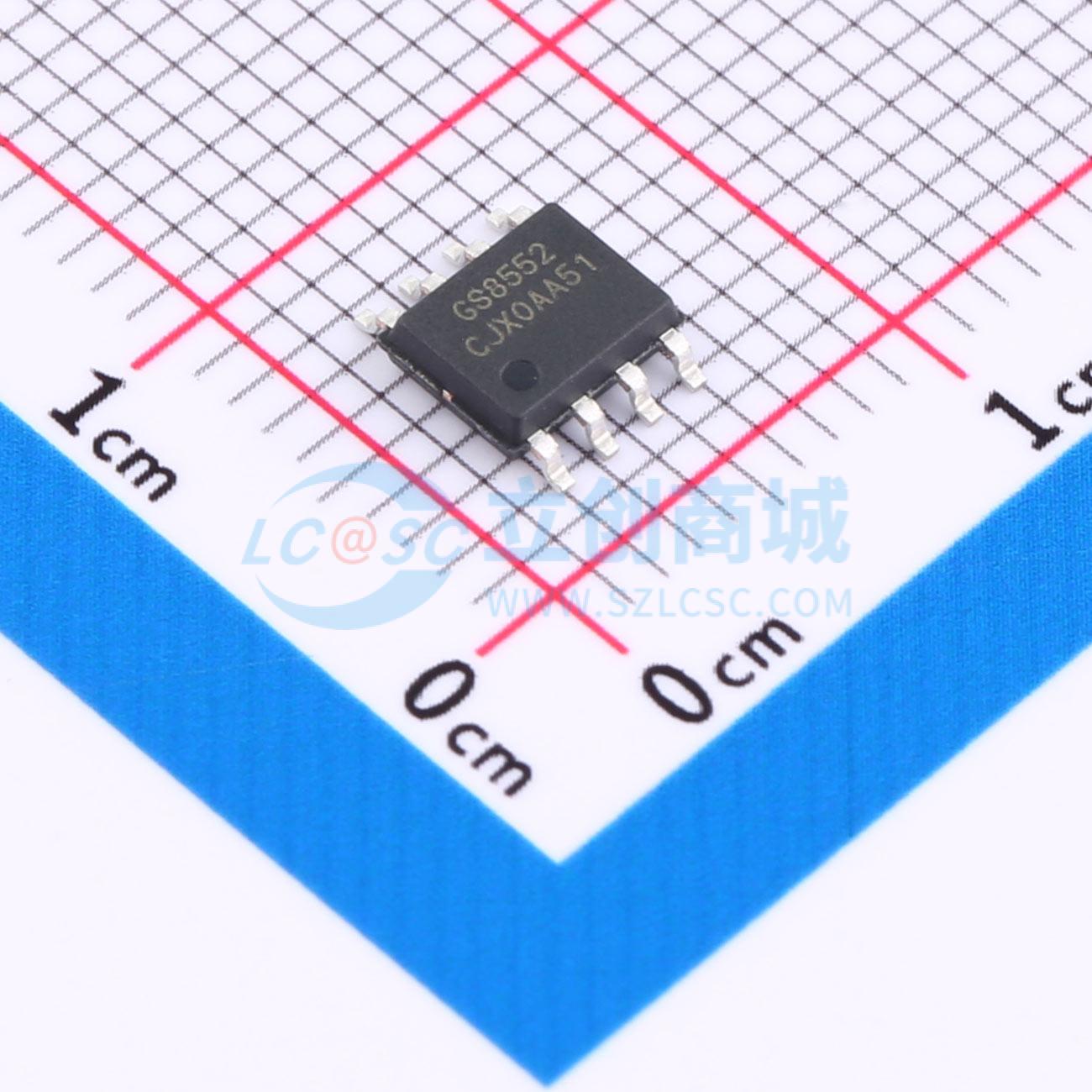IC Khuếch Đại Thuật Toán Chính Xác GS8552-SR Gainsil SOIC-8 2 kênh Rail-to-Rail 1.8–5.5 V 1.5 MHZ - Techcore Việt Nam