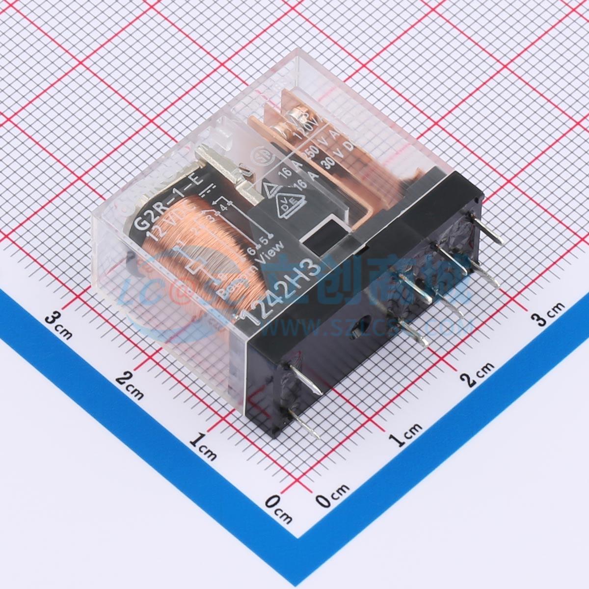 Rơ-le công suất G2R-1-E DC12 BY OMI OMRON 12V DIP-8 - Techcore Việt Nam