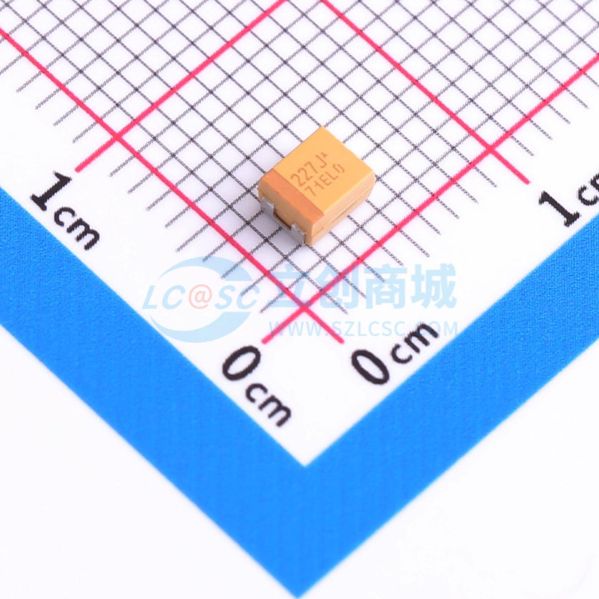 Linh kiện điện tử TLJB227M006R0500 CASE-B-3528-21(mm) - Techcore Việt Nam