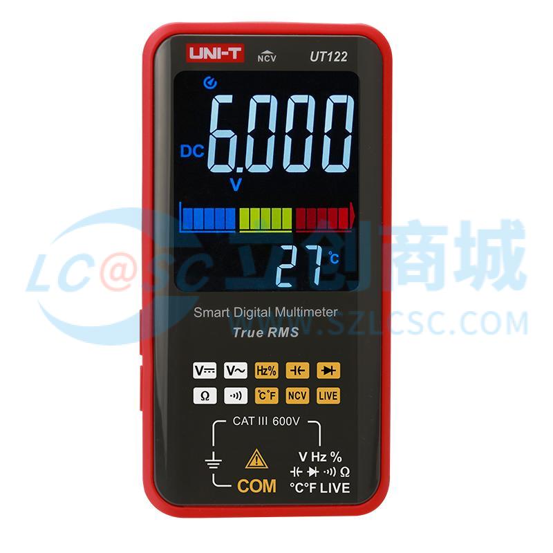 Đồng hồ vạn năng UT122 UNI-T NCV Kiểm tra diode Dùng Cho Đo Kiểm Điện Tử - Techcore Việt Nam