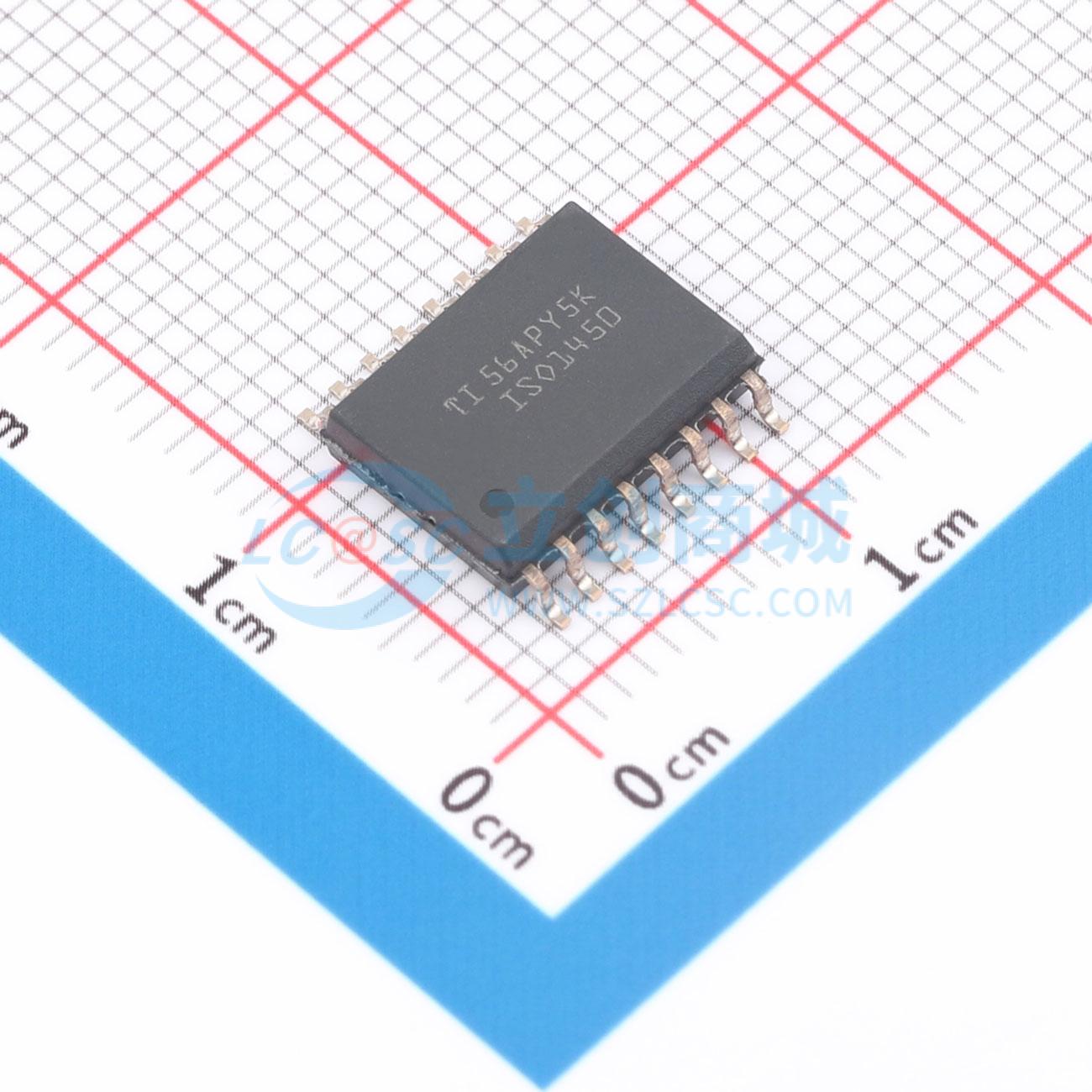 IC Thu Phát RS485/RS422 Cách Ly ISO1450DWR TI SOIC-16-300mil 50Mbps - Techcore Việt Nam