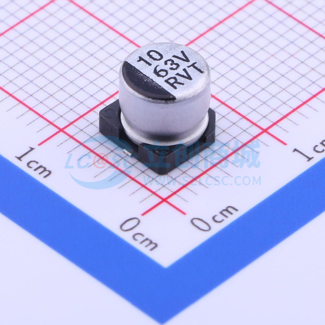 Linh kiện điện tử RVT1J100M0605 ROQANG SMD,D6.3xL5.4mm - Techcore Việt Nam