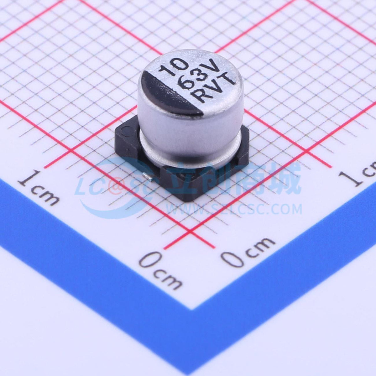 Linh kiện điện tử RVT1J100M0605 ROQANG SMD,D6.3xL5.4mm - Techcore Việt Nam