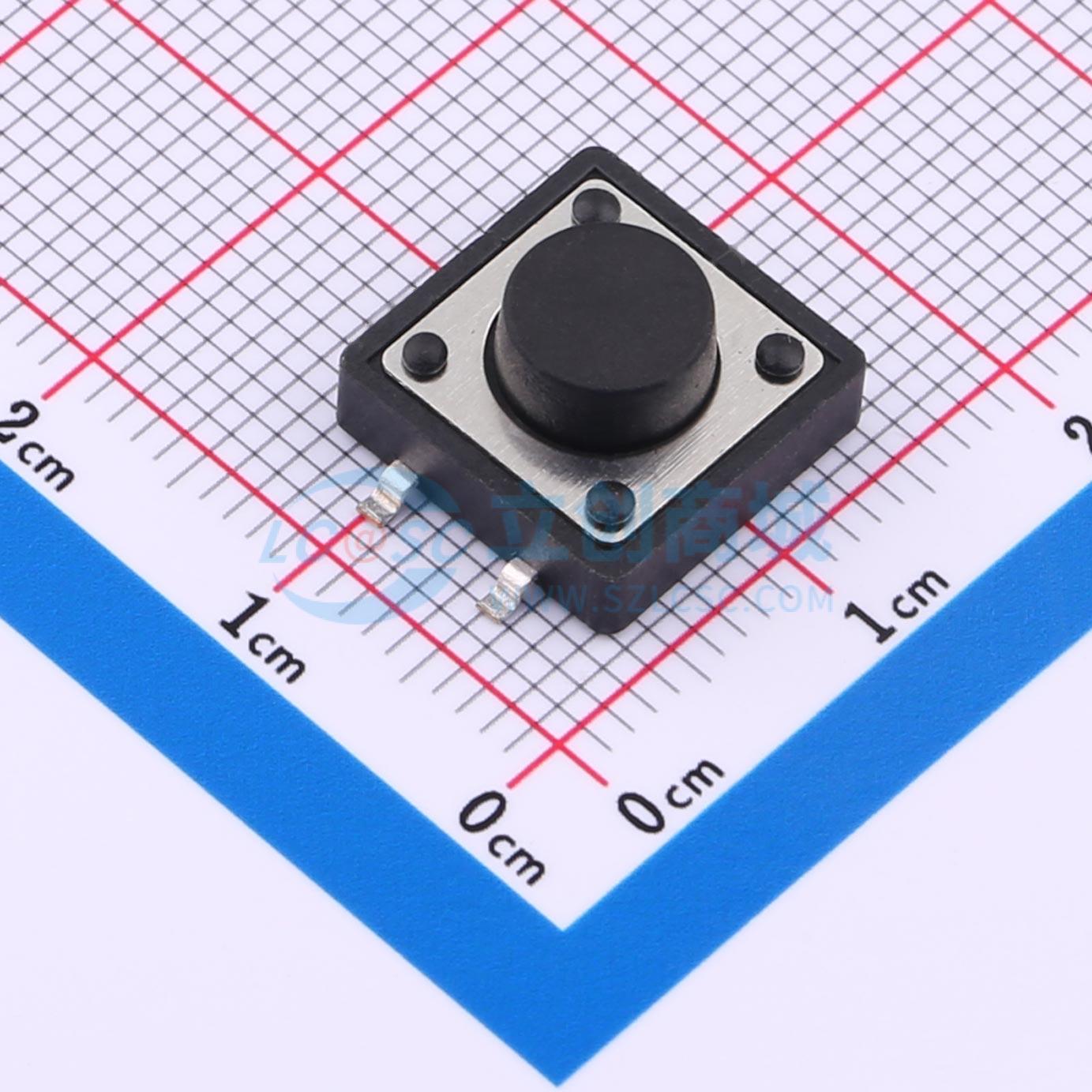 Linh kiện điện tử KH-12X12X6H-SMT-D SMD-4P,12x12mm - Techcore Việt Nam