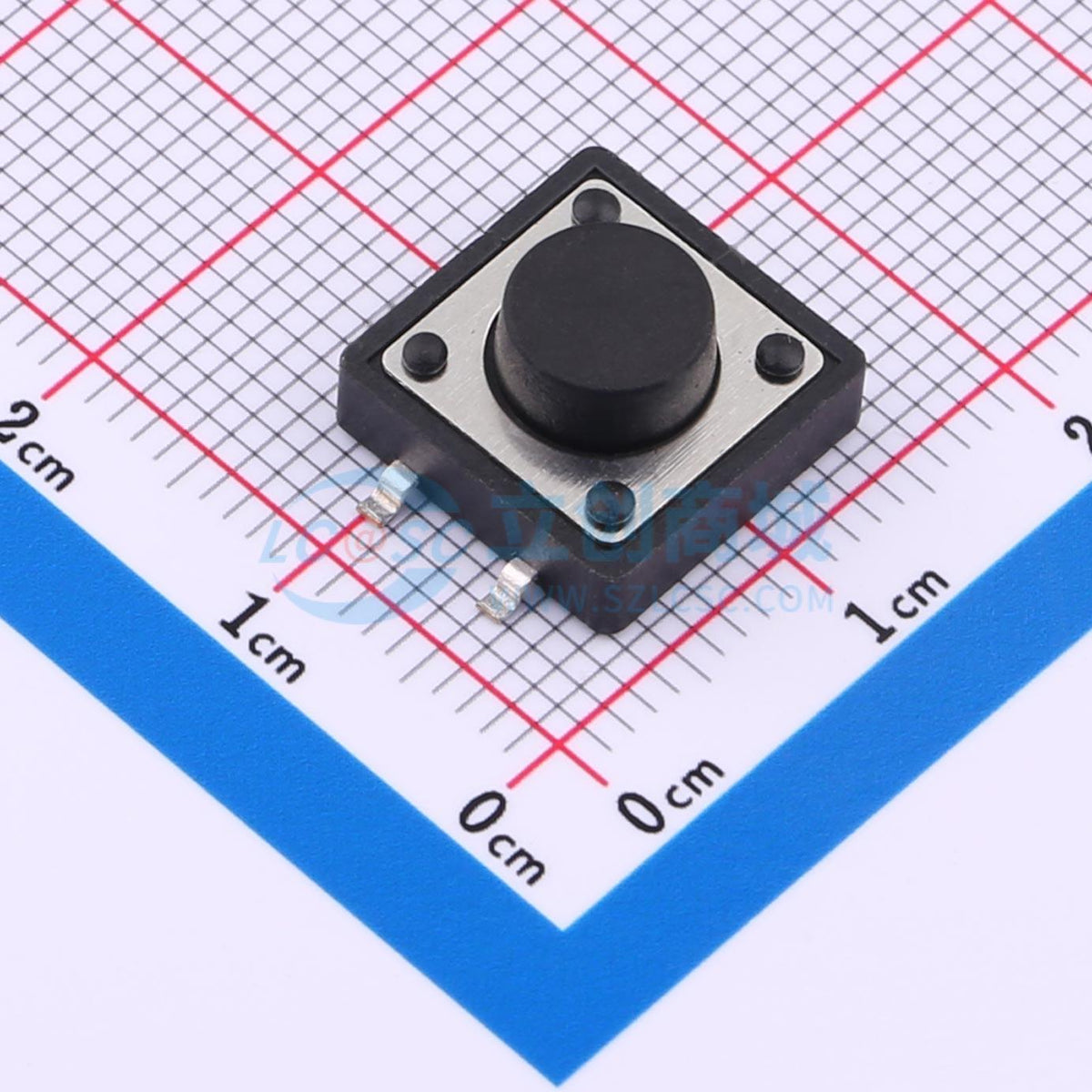 Linh kiện điện tử KH-12X12X6H-SMT-D SMD-4P,12x12mm - Techcore Việt Nam