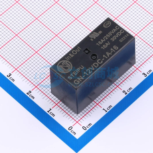 Rơ-le GN-12-1A-V-16 STEIPU 12V THT,29x12.7mm - Techcore Việt Nam