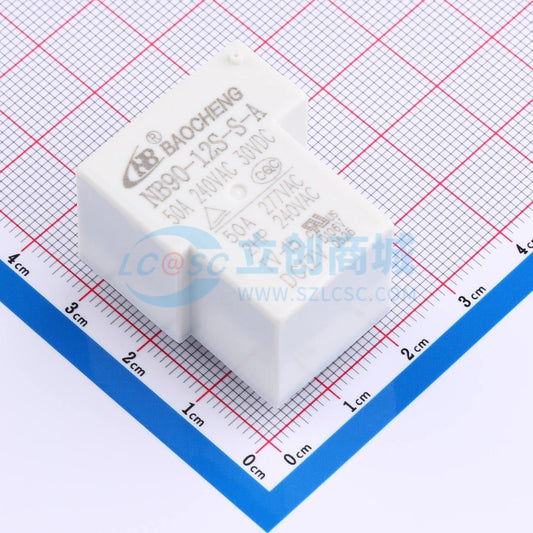 Rơ-le điện tử NB90-12S-S-A 50A NBC 12V THT - Techcore Việt Nam