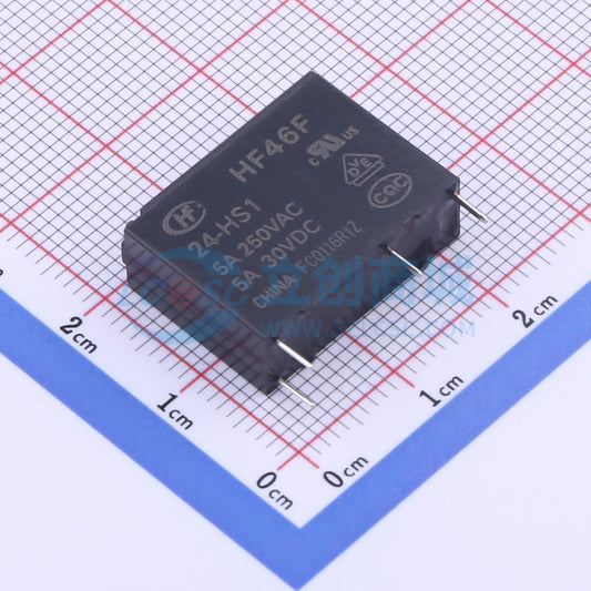 Relay Công Suất HF46F/24-HS1 HF Xuyên lỗ,20.5x7mm 24V - Techcore Việt Nam