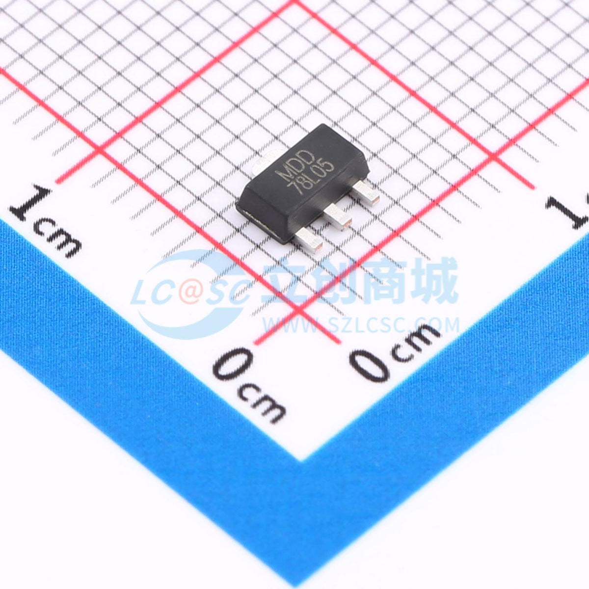 Linh kiện điện tử 78L05 MDD SOT-89-3 - Techcore Việt Nam