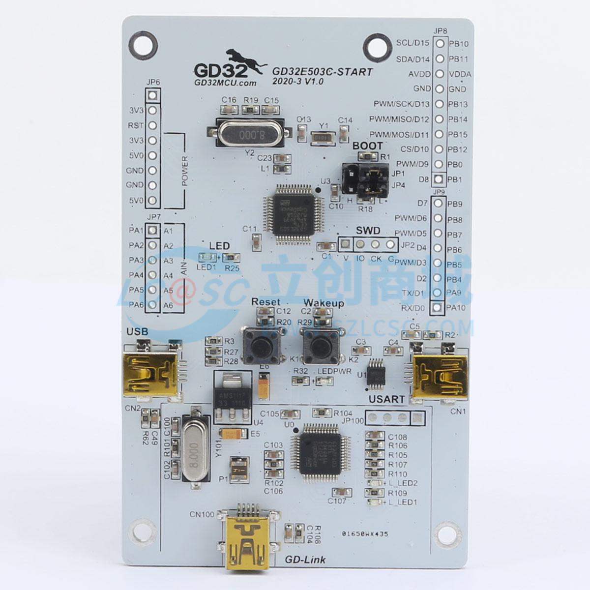 Bo mạch phát triển GD32E503C-START GigaDevice - Techcore Việt Nam