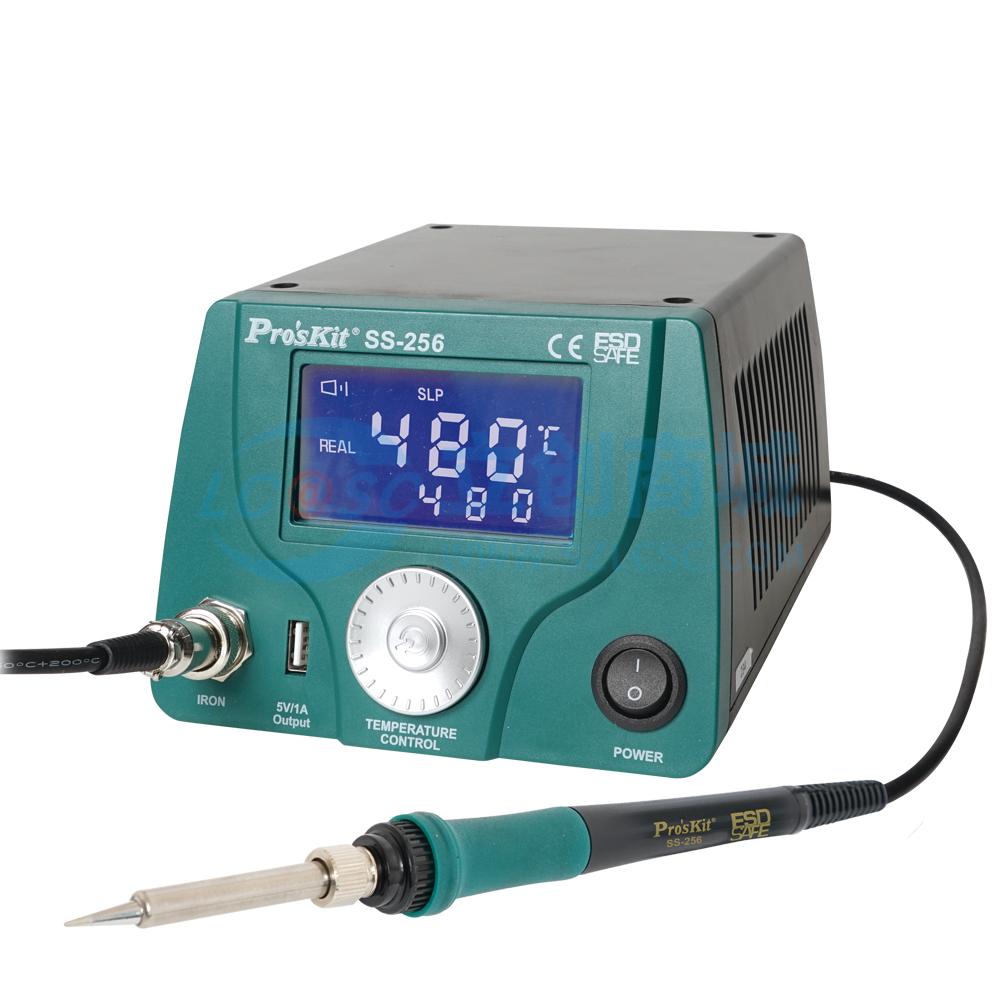 Trạm Hàn Và Mỏ Hàn Điện SS-256H Pro'sKit 60W Chuyên Dùng Sửa Chữa Điện Tử - Techcore Việt Nam