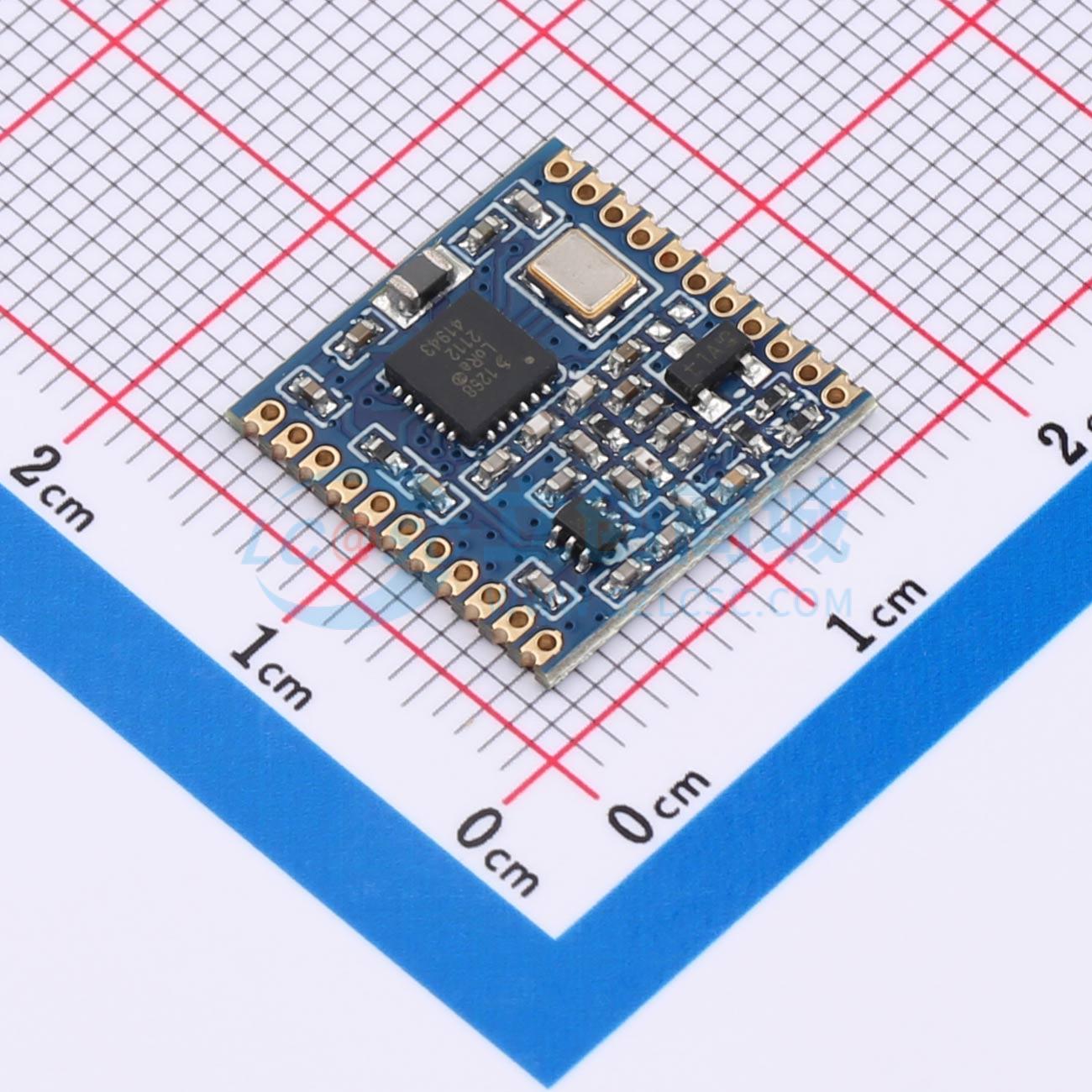 Module RF SX1268ZTR4 Silicontra SMD 15x15mm SX1268 LoRa433MHzThu phát - Techcore Việt Nam