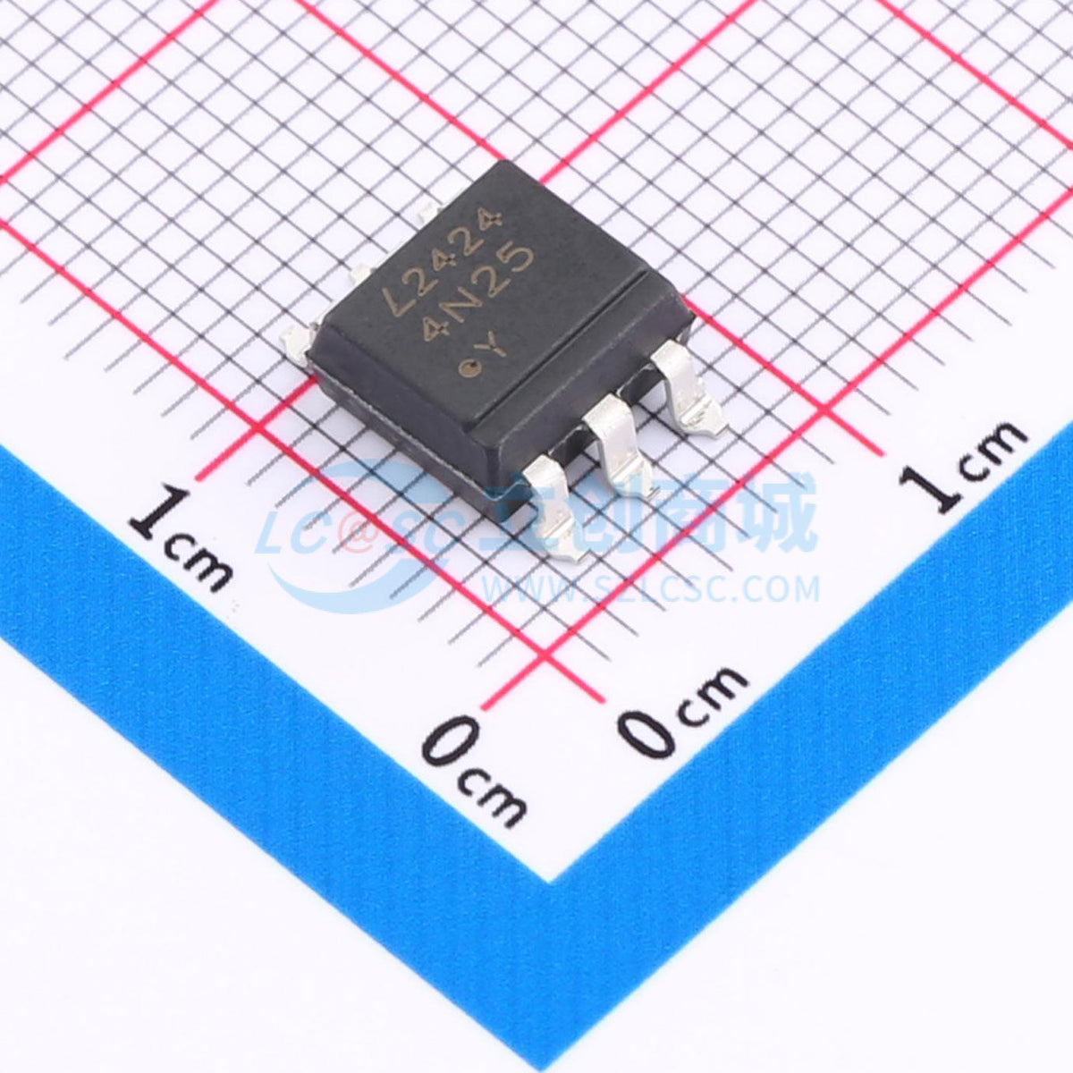 Optocoupler transistor 4N25S-TA1 LITEON SMD-6P 1.2V - Techcore Việt Nam