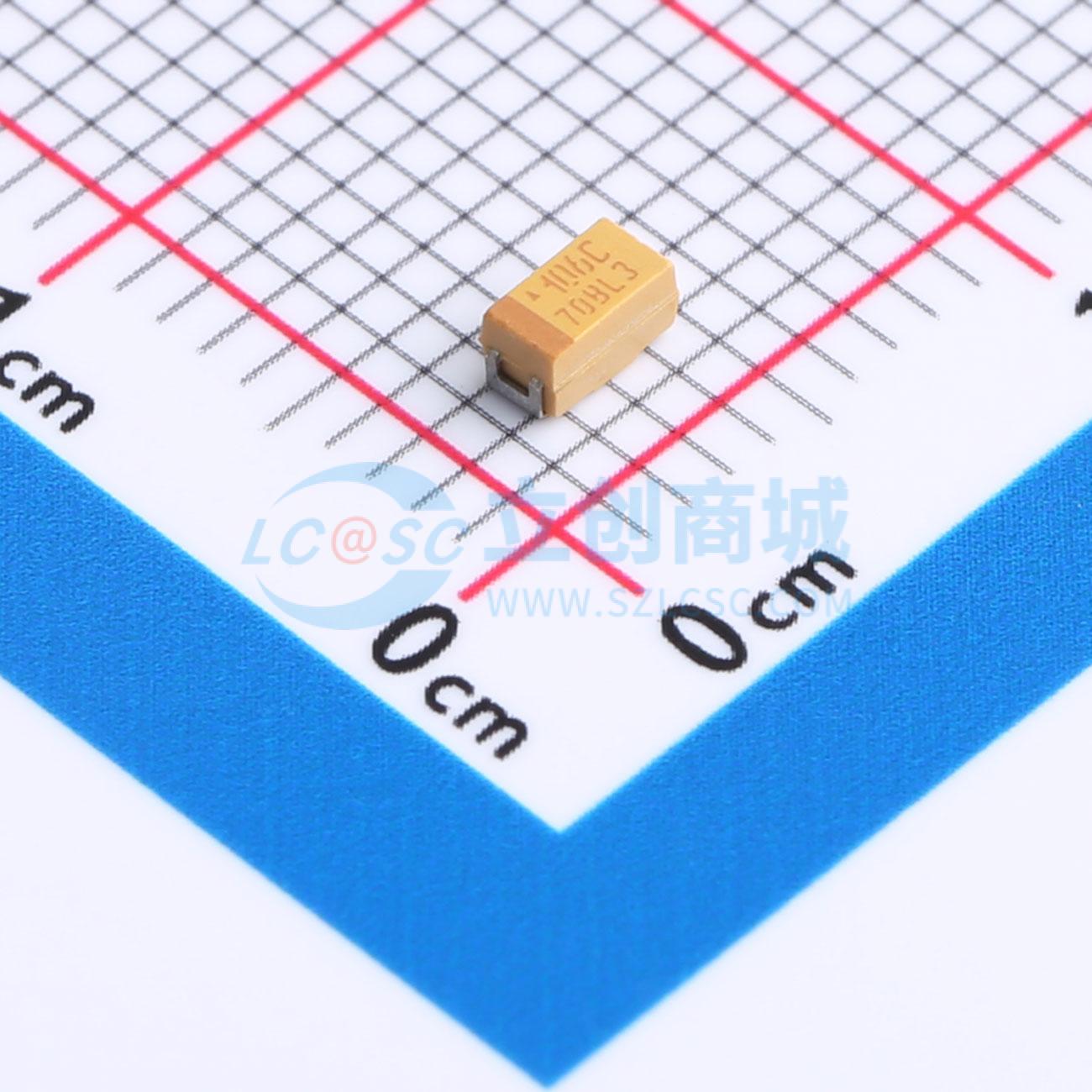 Linh kiện điện tử TAJA106M016RNJ CASE-A-3216-18(mm) - Techcore Việt Nam